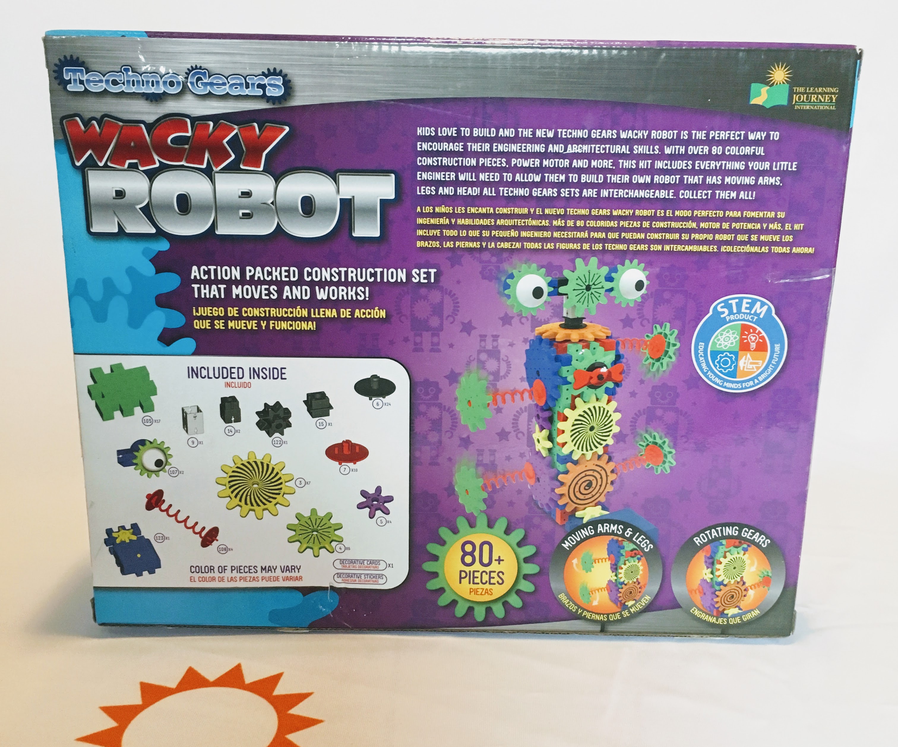 Sunalta Toy & Game Lending Library Wacky Robot Gears